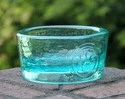 glass dog food bowls